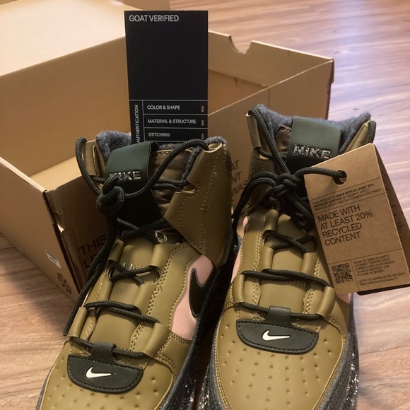 Nike Air Force 1 High Boots Next Nature Brown Kelp NWT - Picture 3 of 5